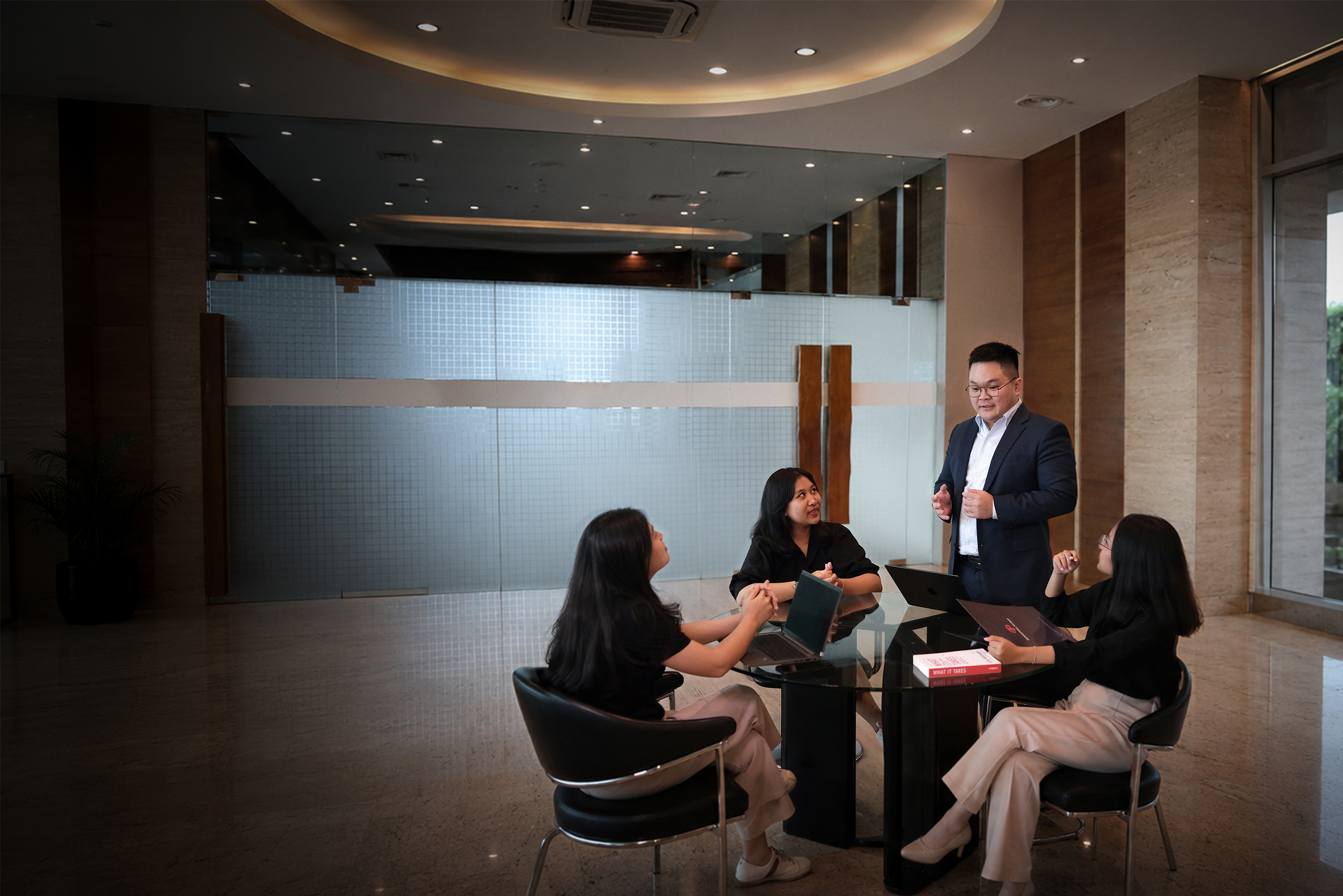 Konsultasi strategi kekayaan intelektual bersama tim Nusantara Patent